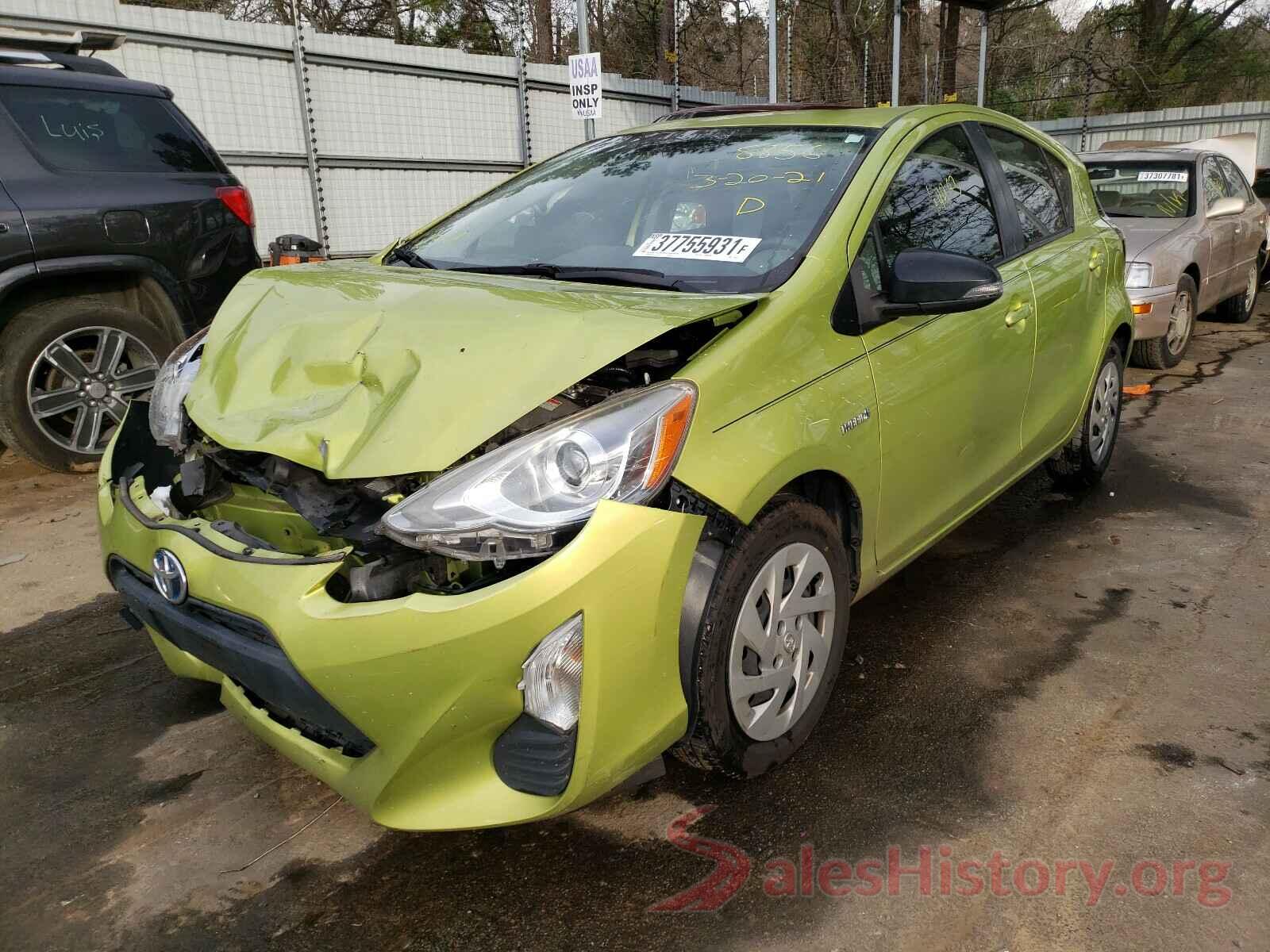 JTDKDTB38G1118856 2016 TOYOTA PRIUS