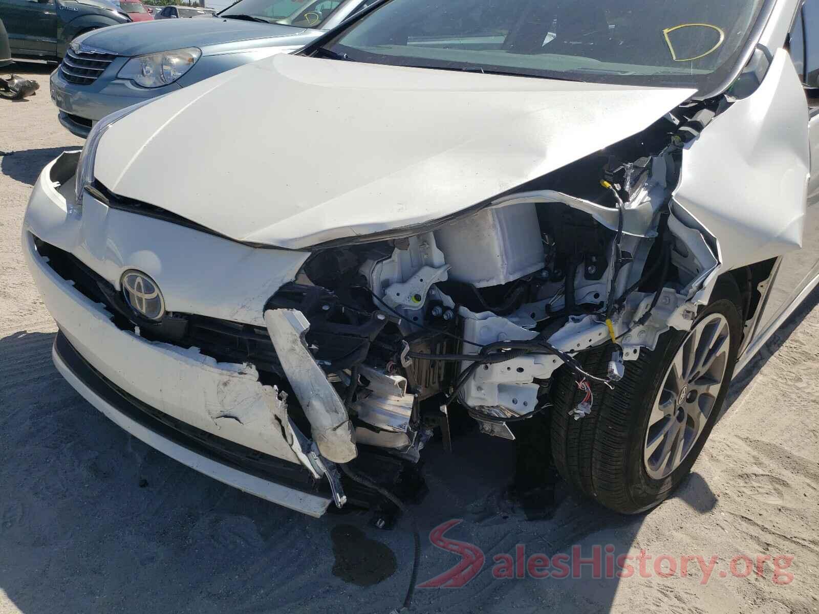 JTDKARFU8K3099186 2019 TOYOTA PRIUS