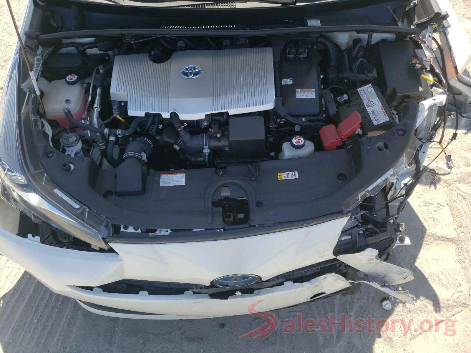 JTDKARFU8K3099186 2019 TOYOTA PRIUS