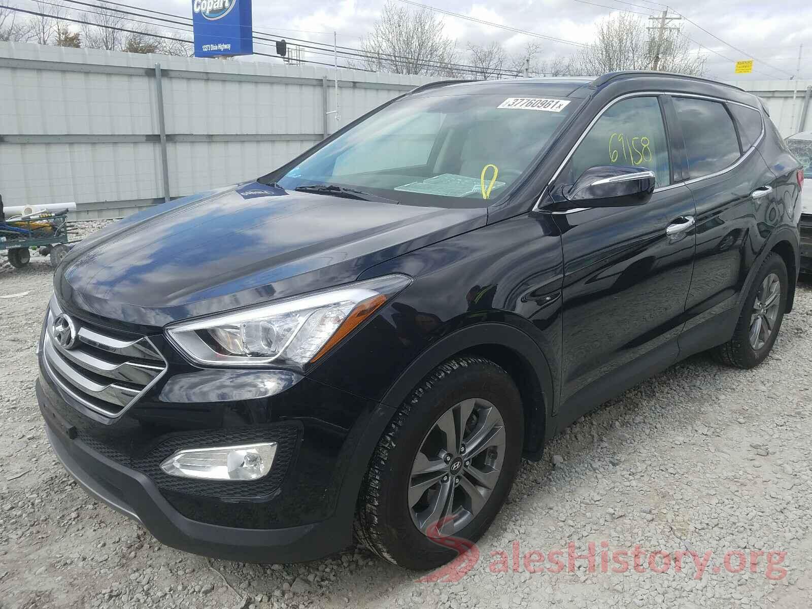 5XYZU3LBXGG307044 2016 HYUNDAI SANTA FE