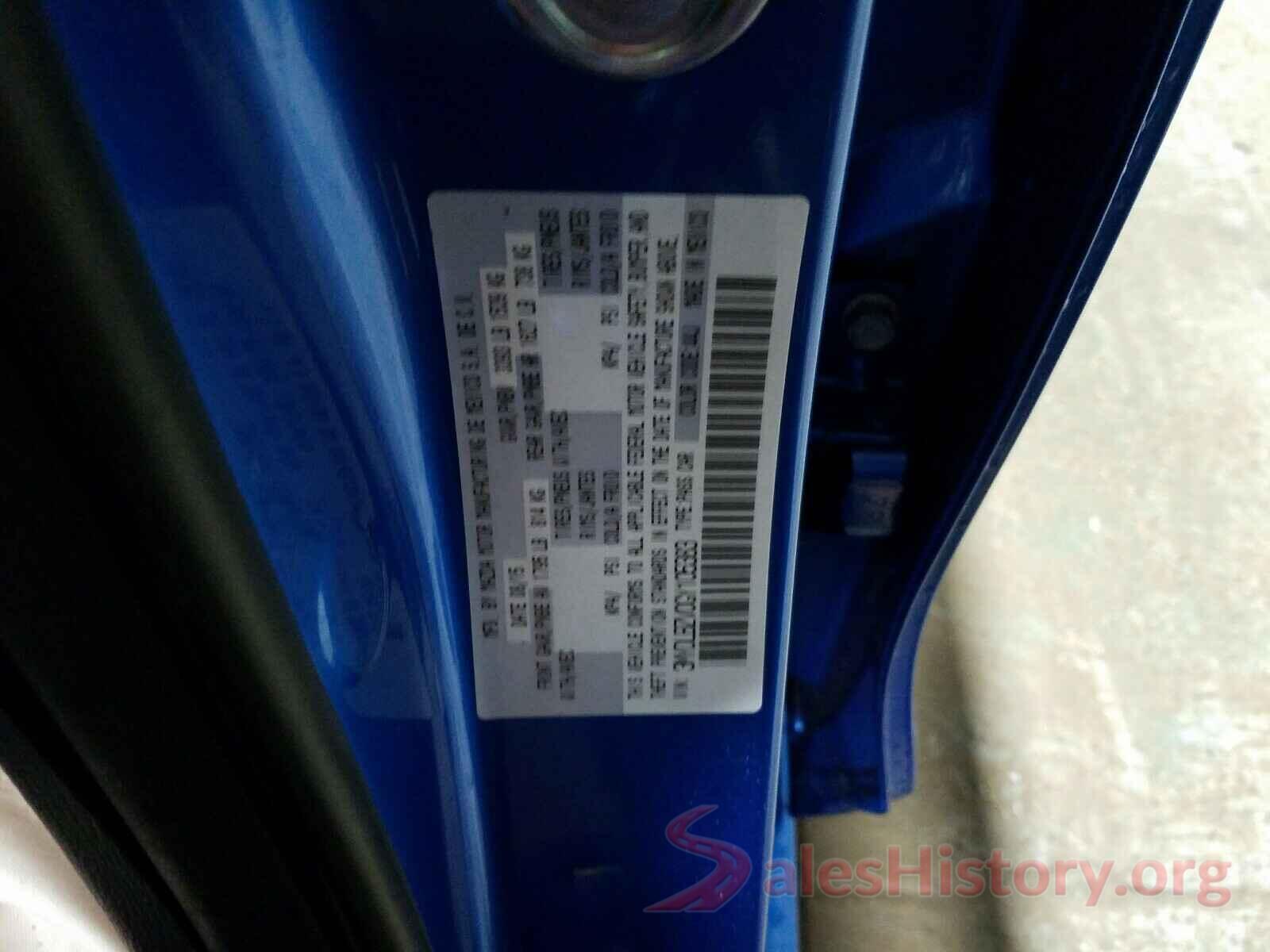 3MYDLBZV0GY105383 2016 TOYOTA SCION