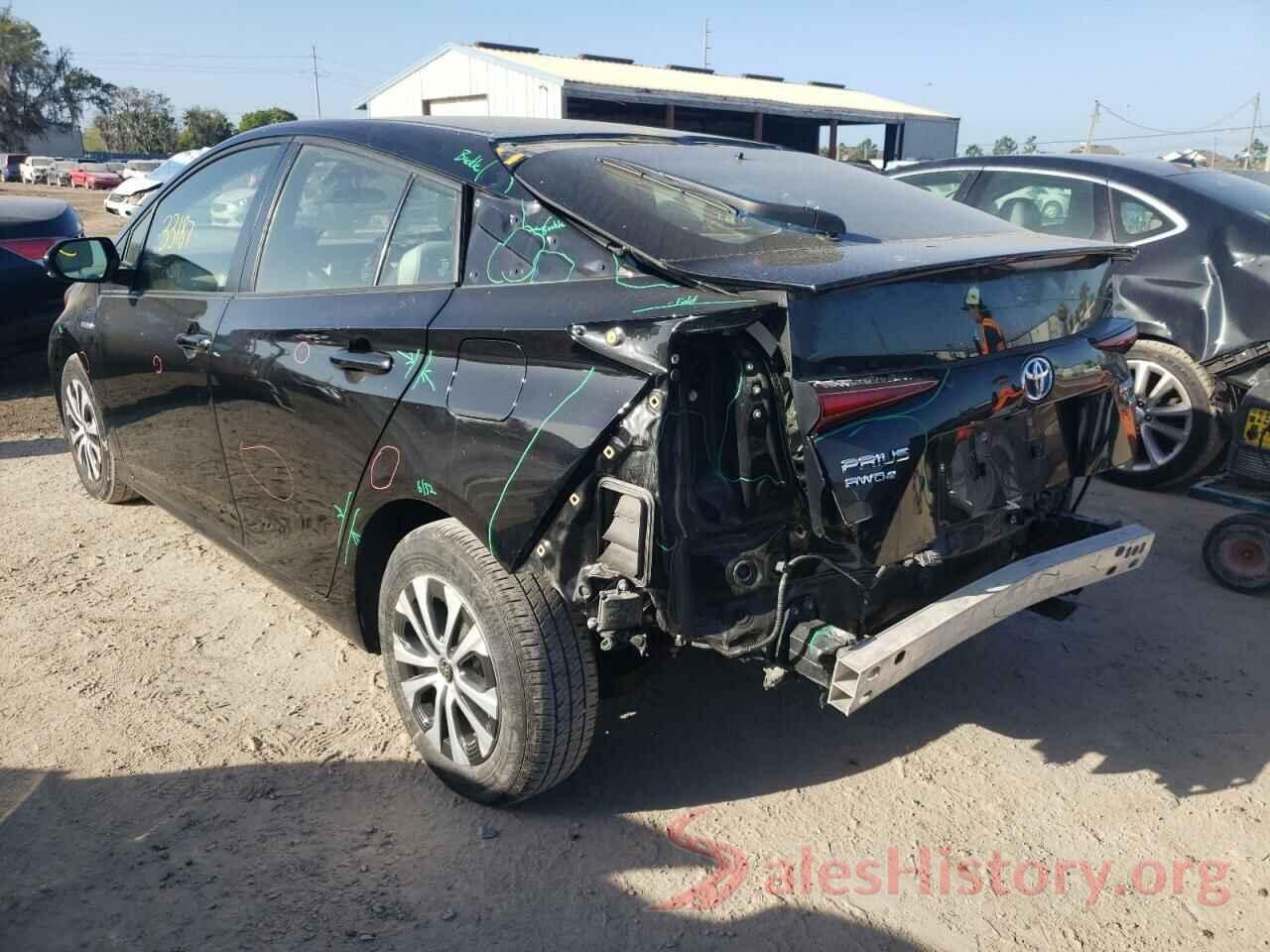 JTDL9RFU0L3015229 2020 TOYOTA PRIUS