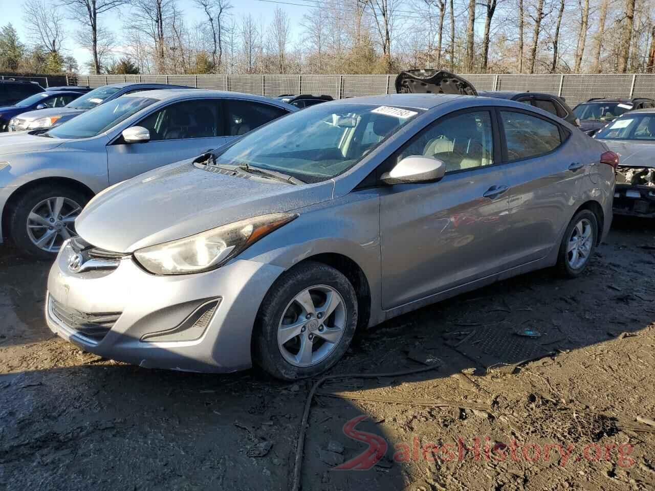 KMHDH4AE4EU138146 2014 HYUNDAI ELANTRA