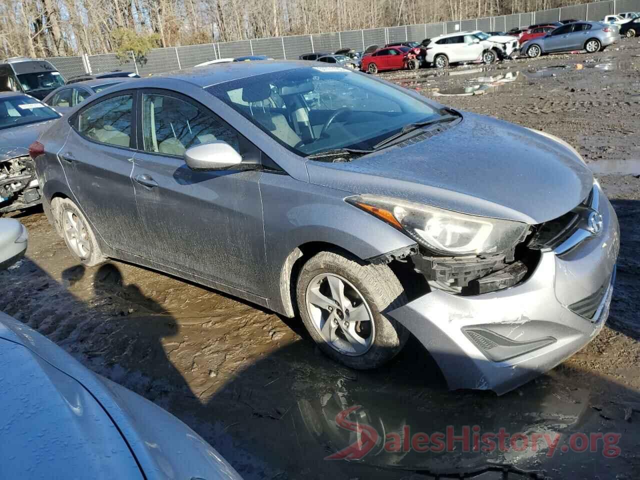 KMHDH4AE4EU138146 2014 HYUNDAI ELANTRA