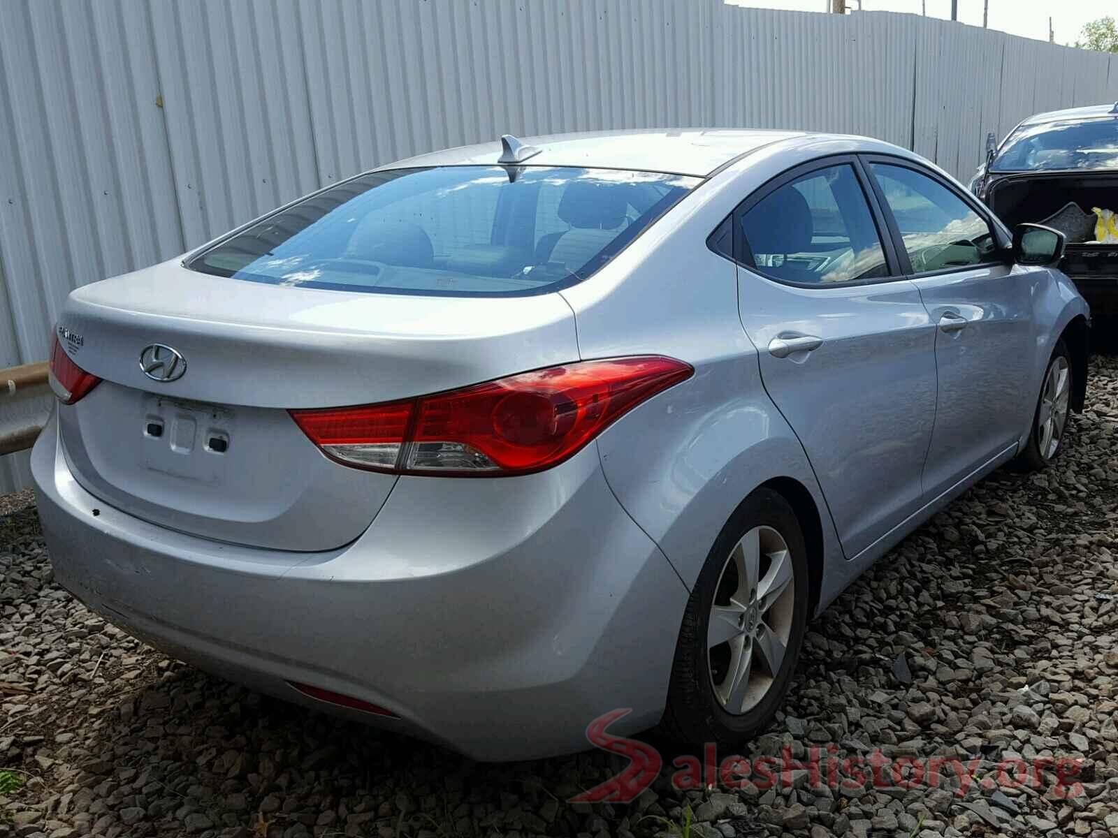 5NPDH4AEXBH033718 2011 HYUNDAI ELANTRA