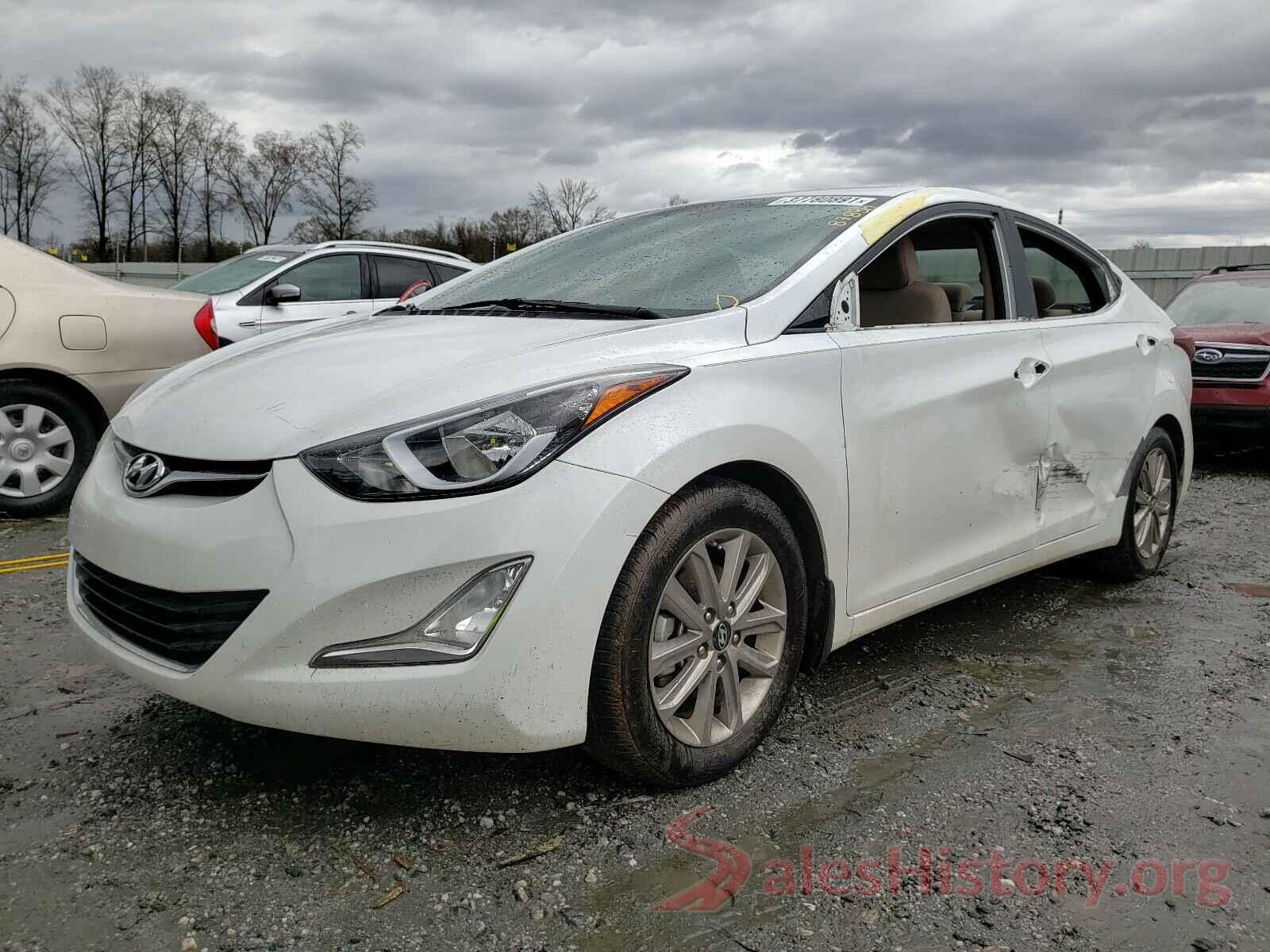 5NPDH4AE9GH733494 2016 HYUNDAI ELANTRA