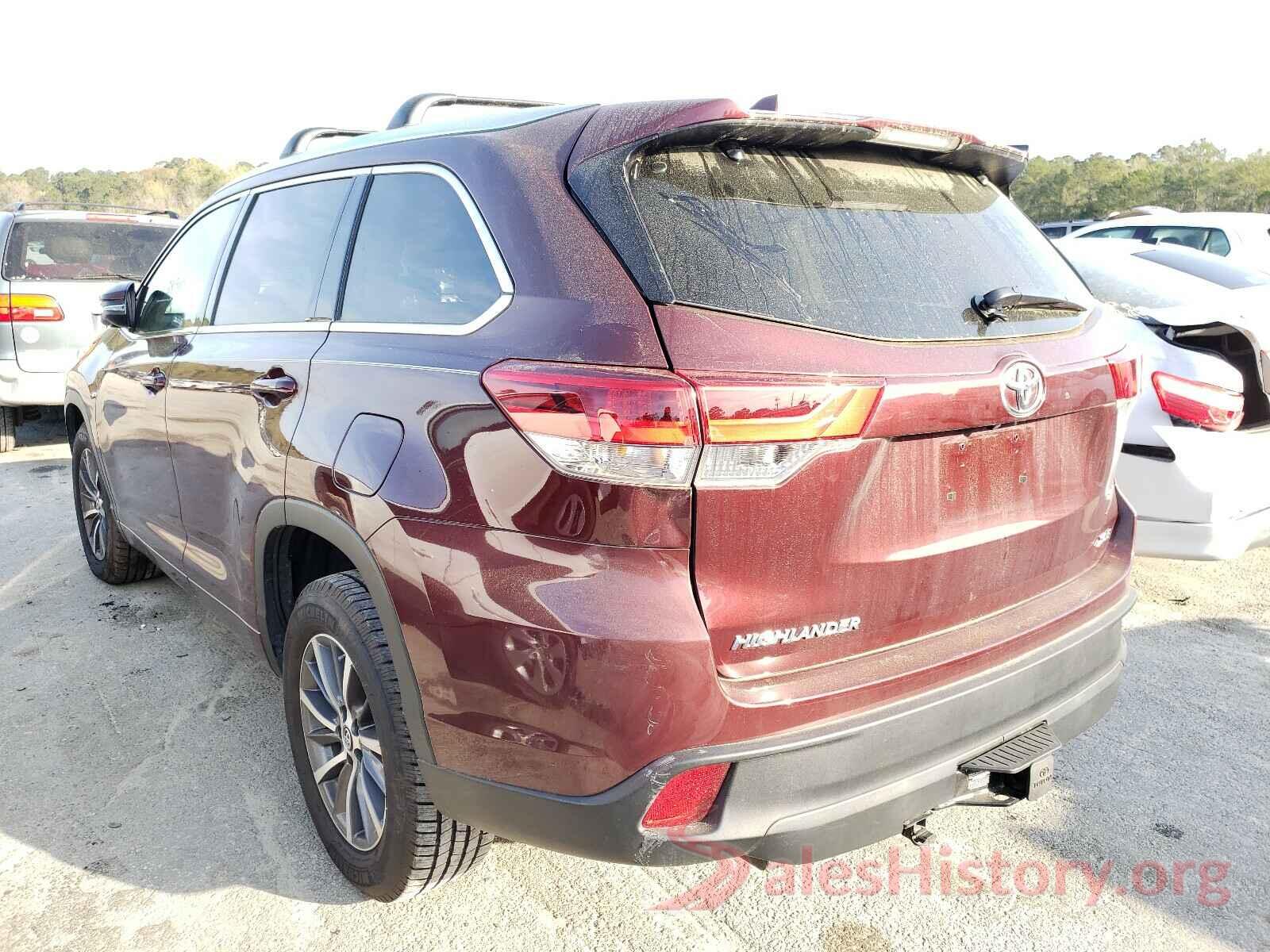 5TDKZRFH9JS258743 2018 TOYOTA HIGHLANDER