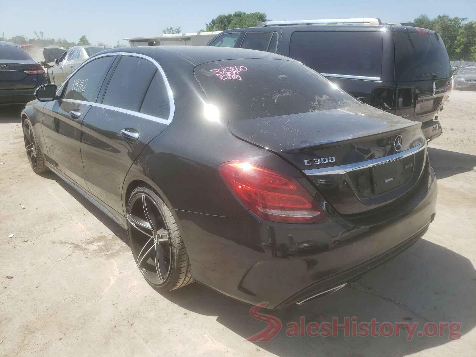 55SWF4JB7GU099152 2016 MERCEDES-BENZ C CLASS