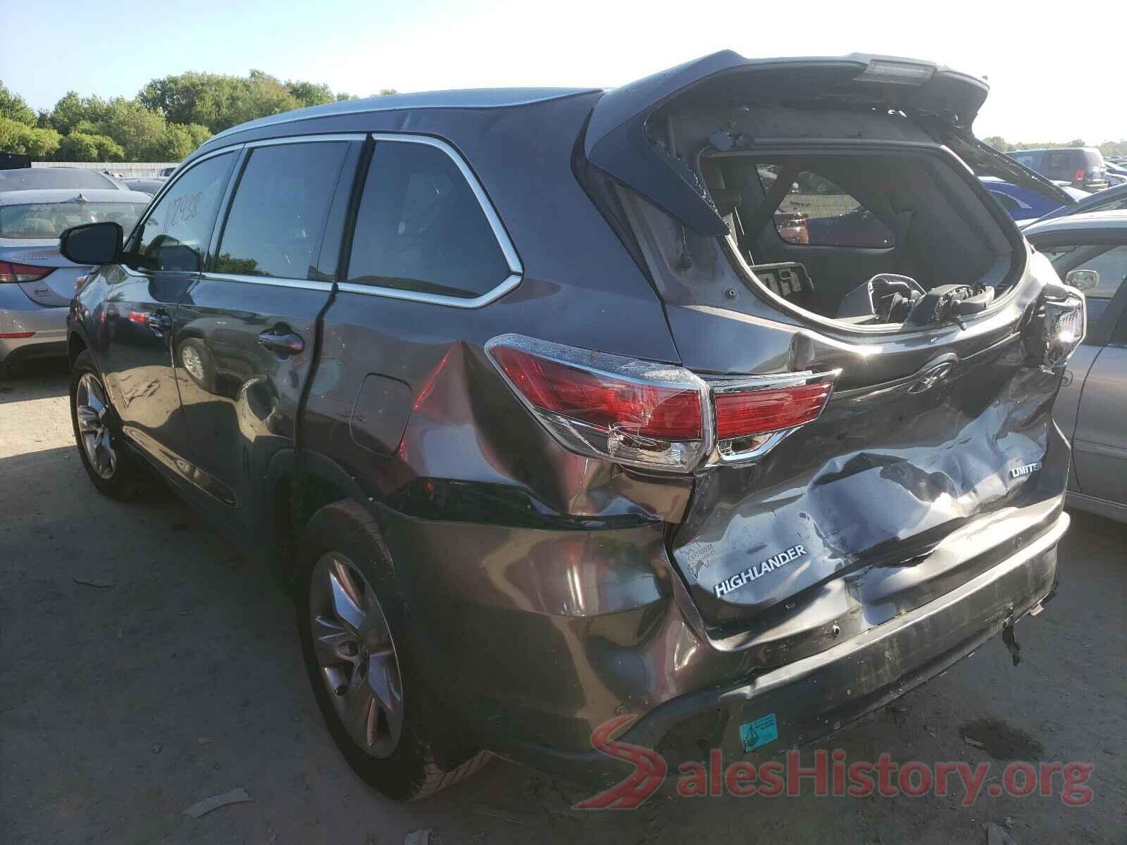 5TDYKRFH8GS186988 2016 TOYOTA HIGHLANDER