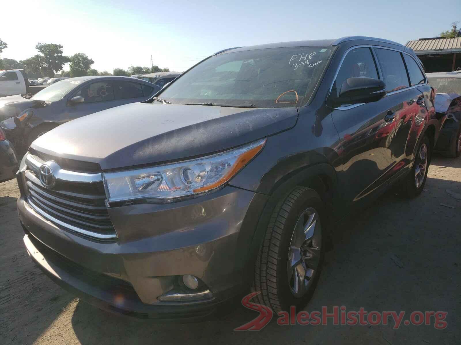 5TDYKRFH8GS186988 2016 TOYOTA HIGHLANDER