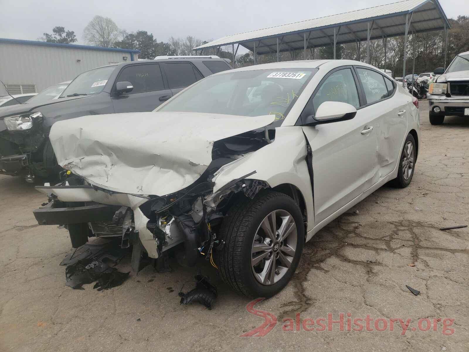 KMHD84LF2JU611428 2018 HYUNDAI ELANTRA