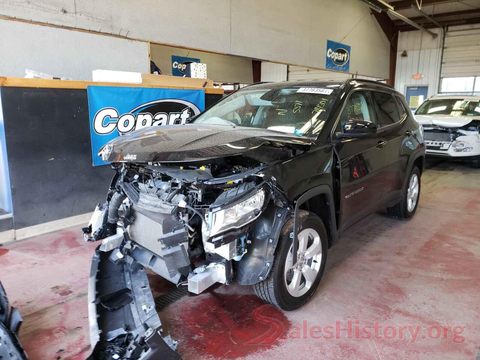 3C4NJDBB1KT714301 2019 JEEP COMPASS