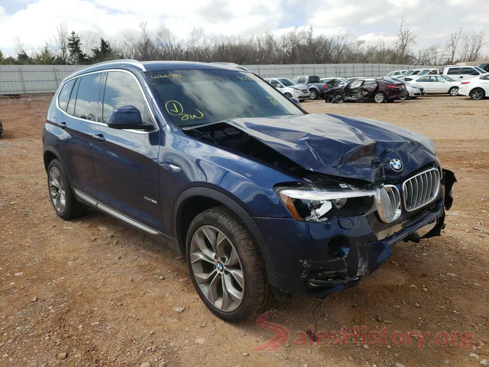 5UXWX9C32H0W66951 2017 BMW X3