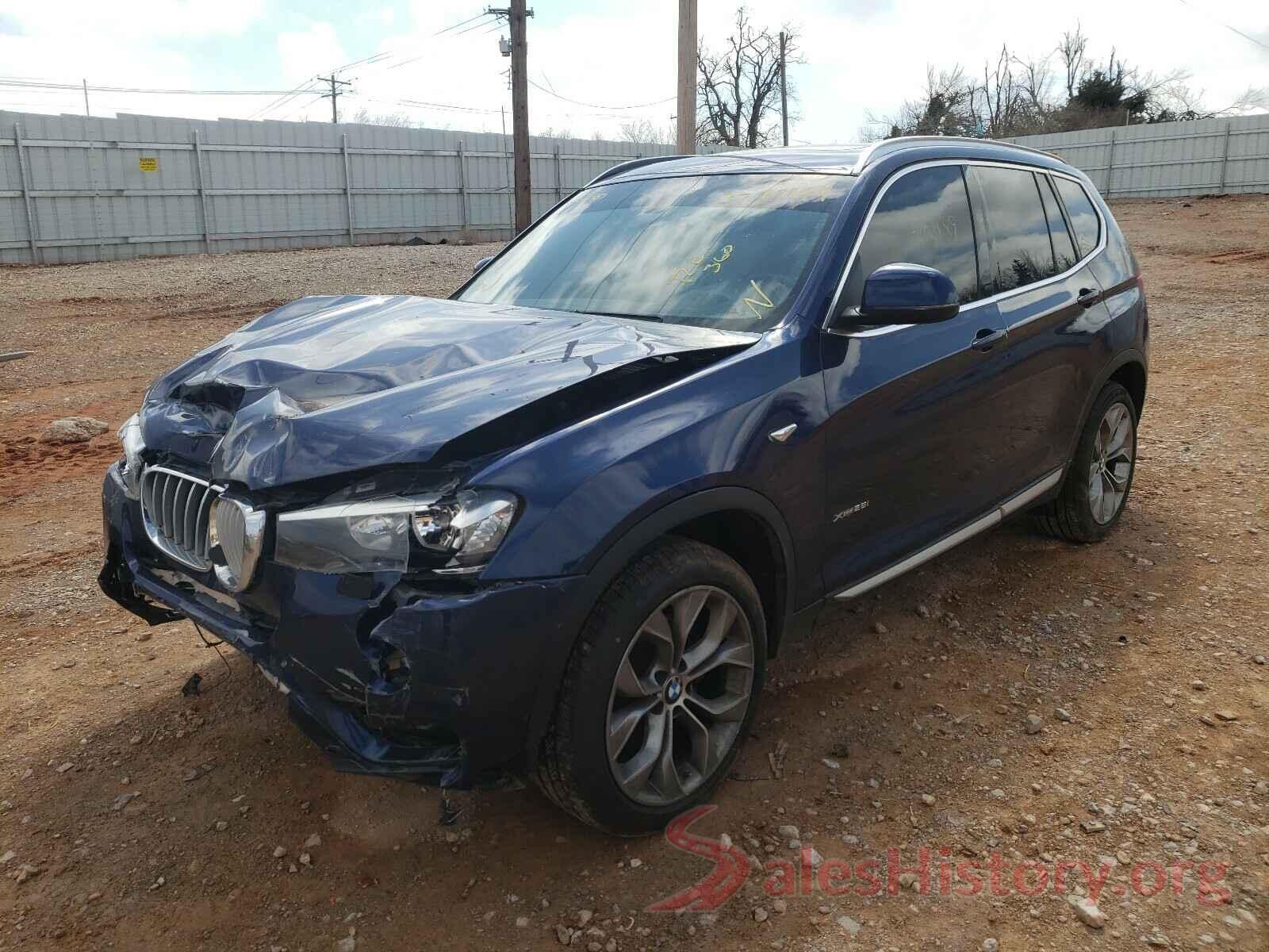 5UXWX9C32H0W66951 2017 BMW X3