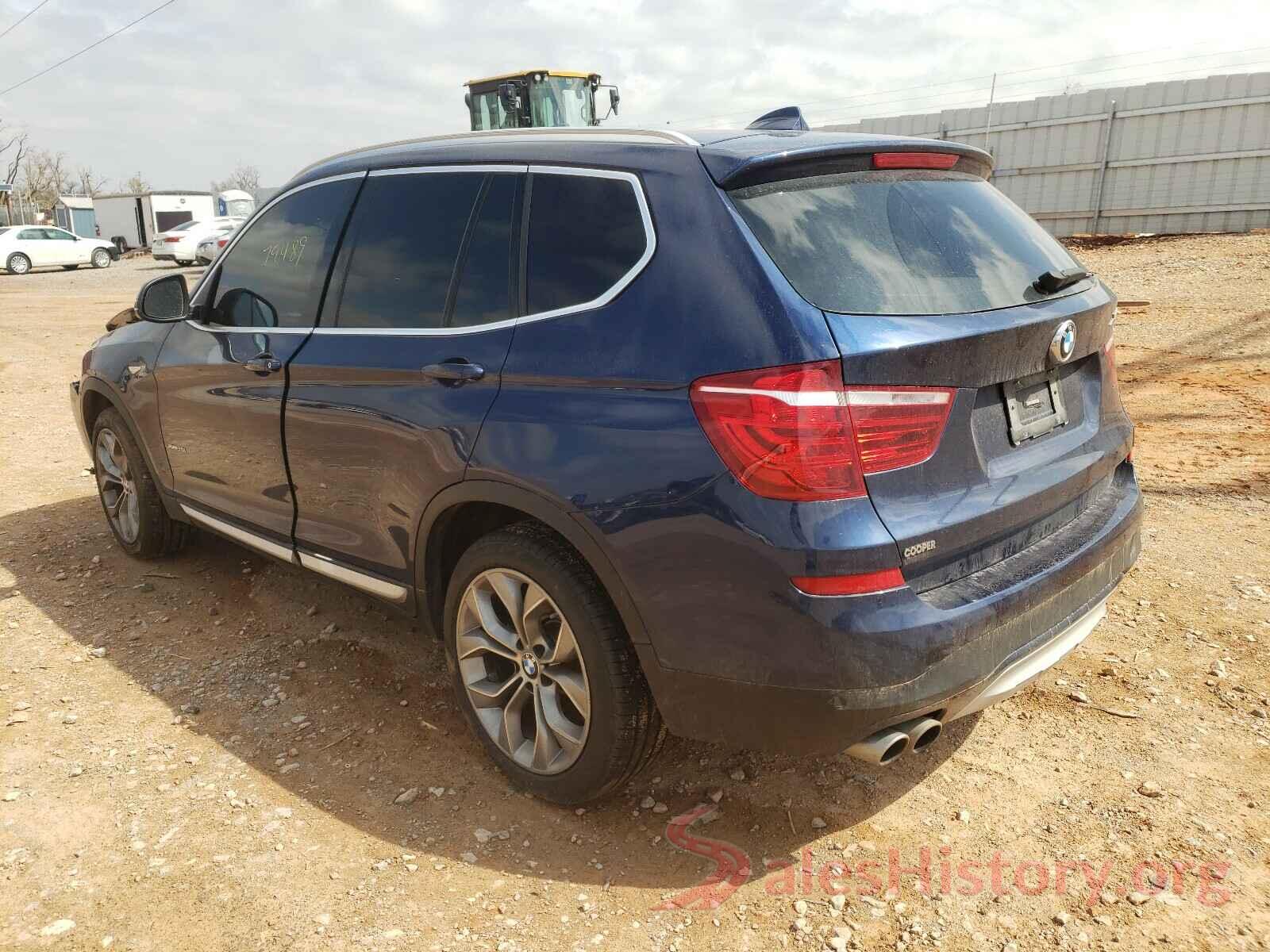 5UXWX9C32H0W66951 2017 BMW X3