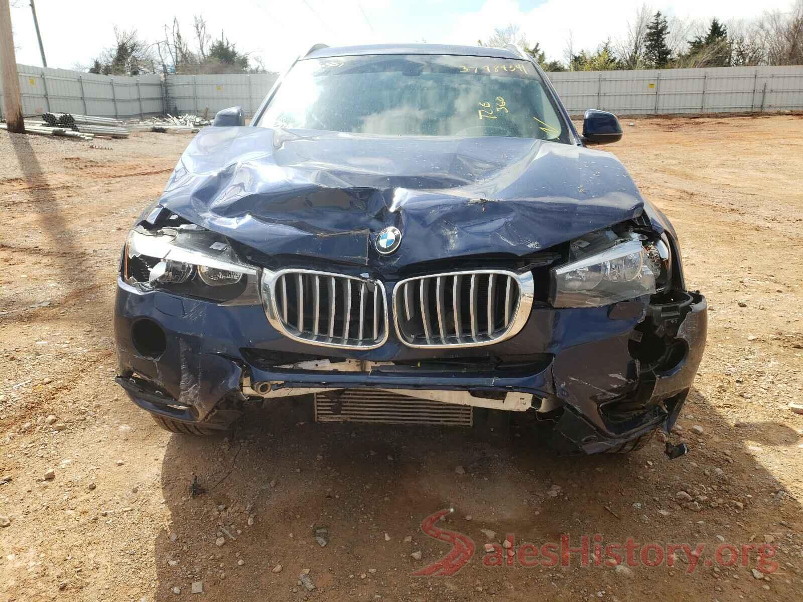 5UXWX9C32H0W66951 2017 BMW X3