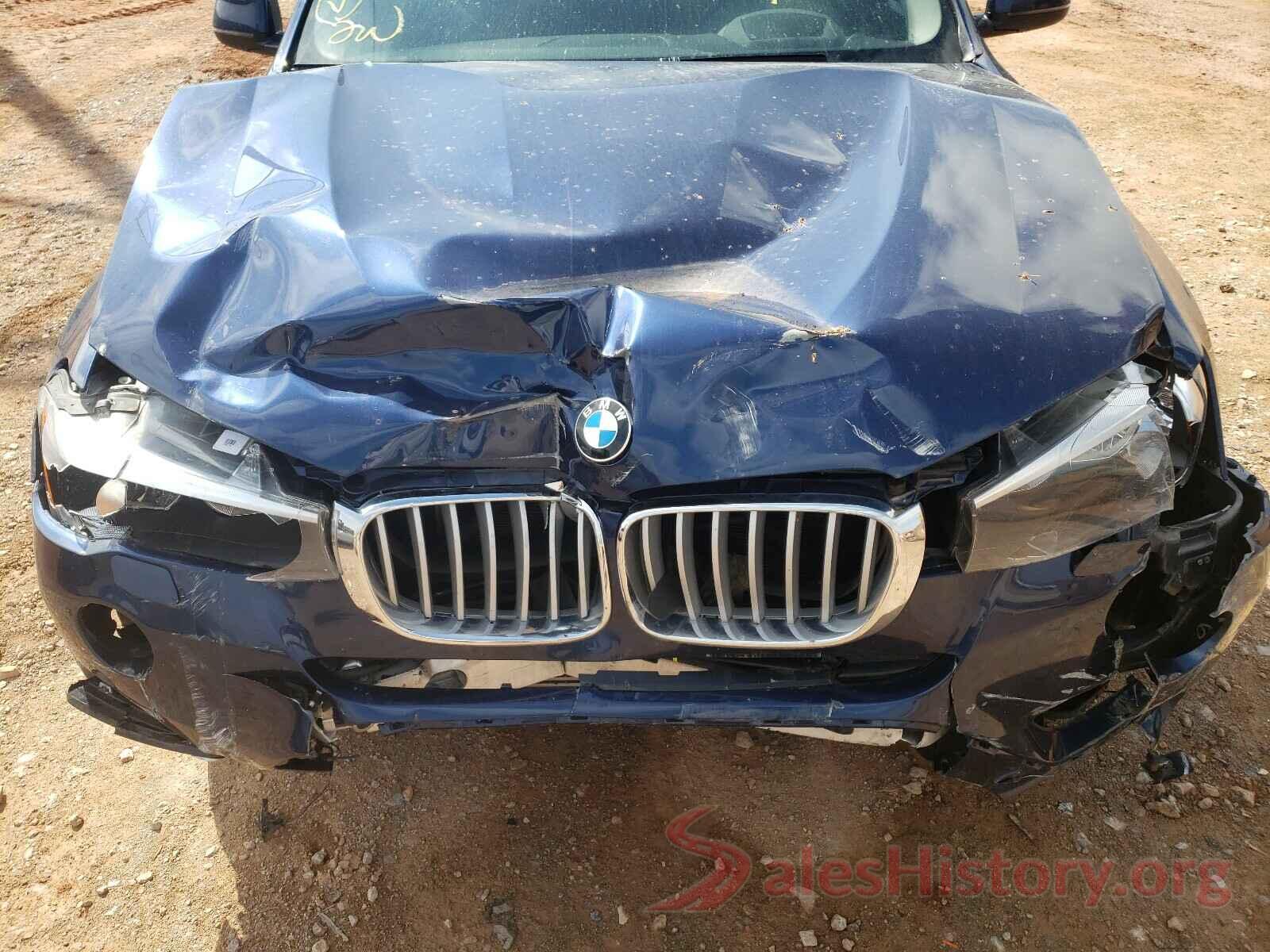 5UXWX9C32H0W66951 2017 BMW X3