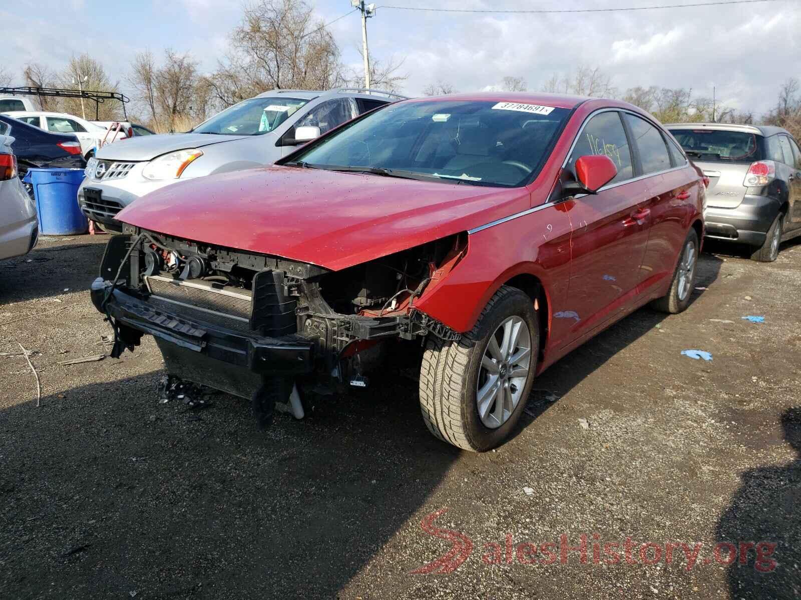 5NPE24AF4HH590681 2017 HYUNDAI SONATA