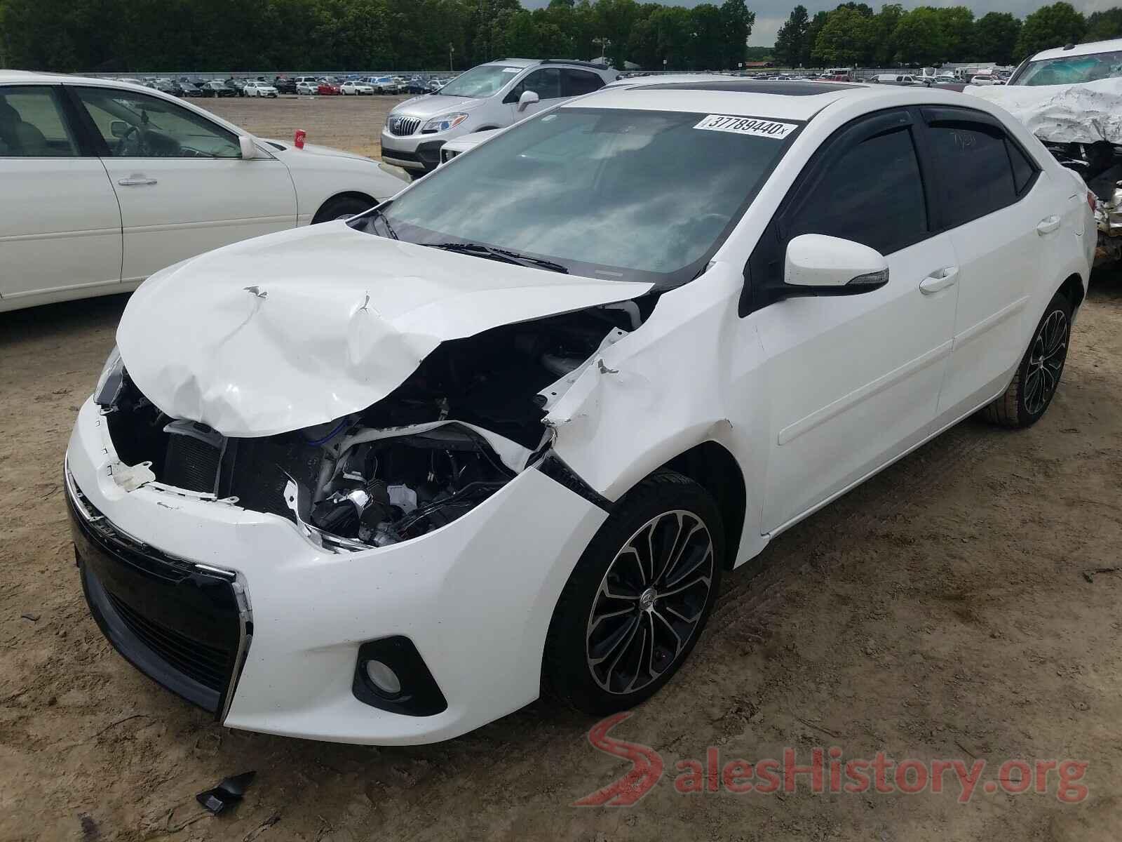 5YFBURHE6GP415180 2016 TOYOTA COROLLA