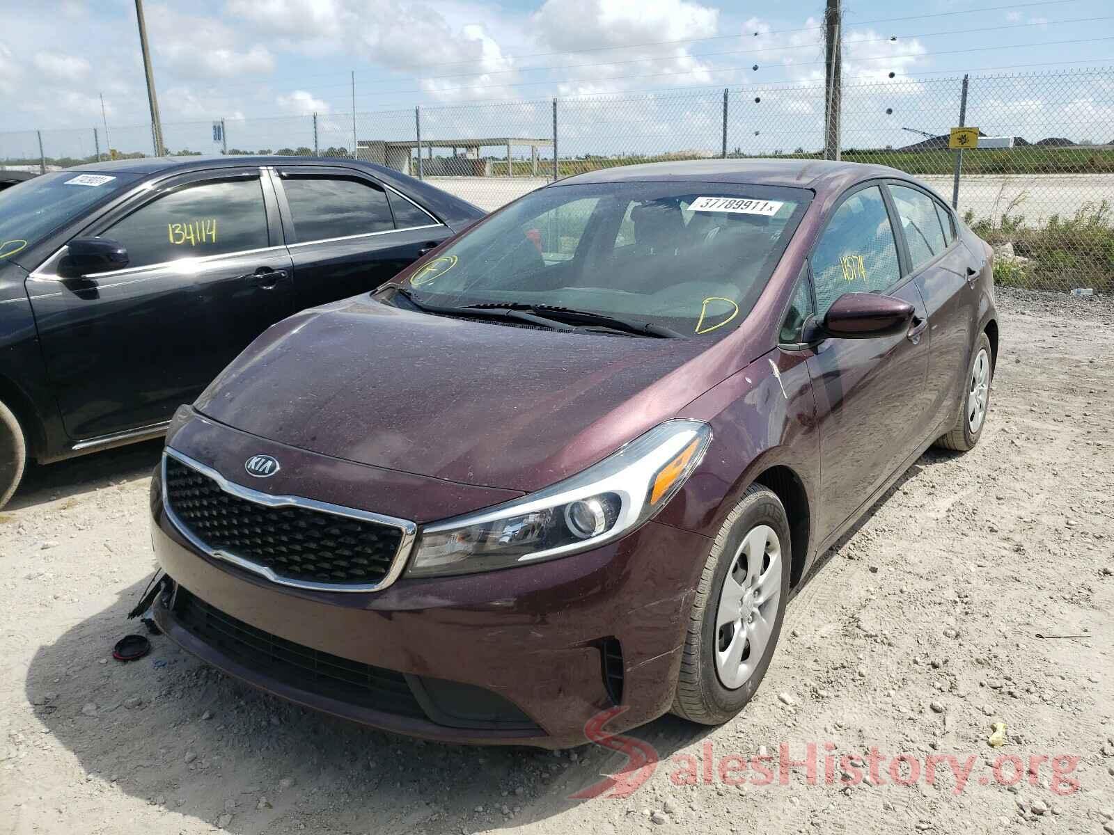 3KPFL4A77HE152929 2017 KIA FORTE