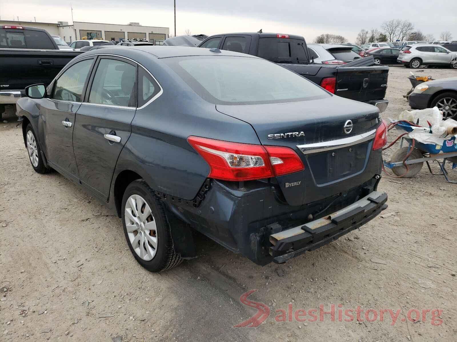 3N1AB7APXHY213593 2017 NISSAN SENTRA