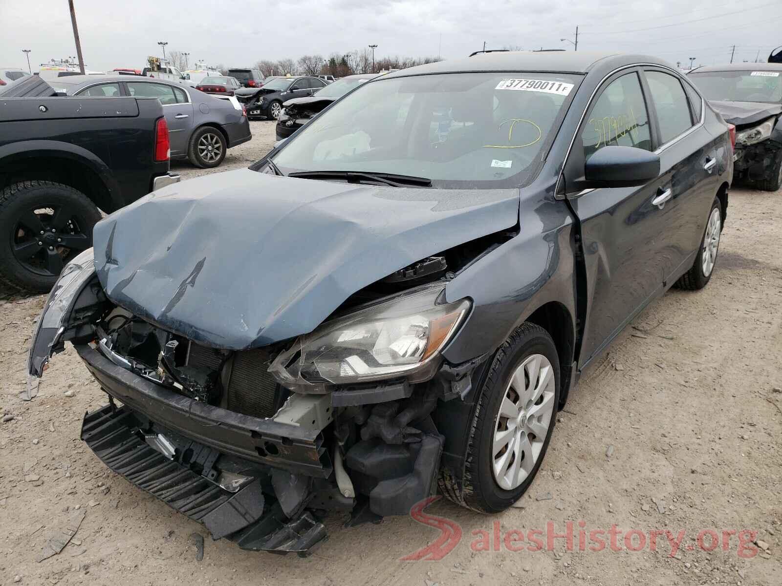 3N1AB7APXHY213593 2017 NISSAN SENTRA