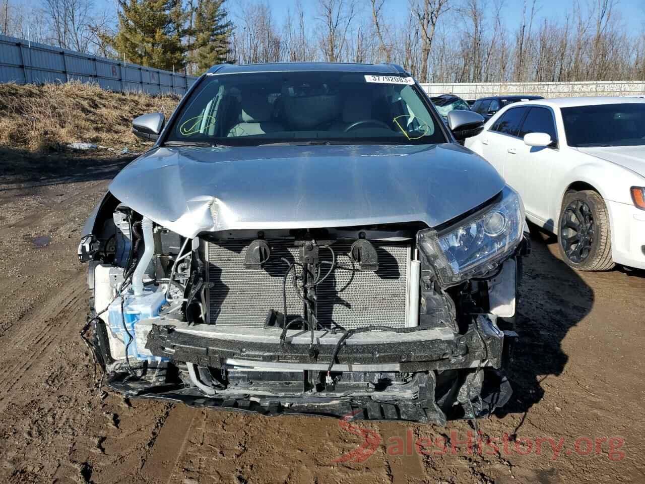 5TDDZRFHXKS705042 2019 TOYOTA HIGHLANDER