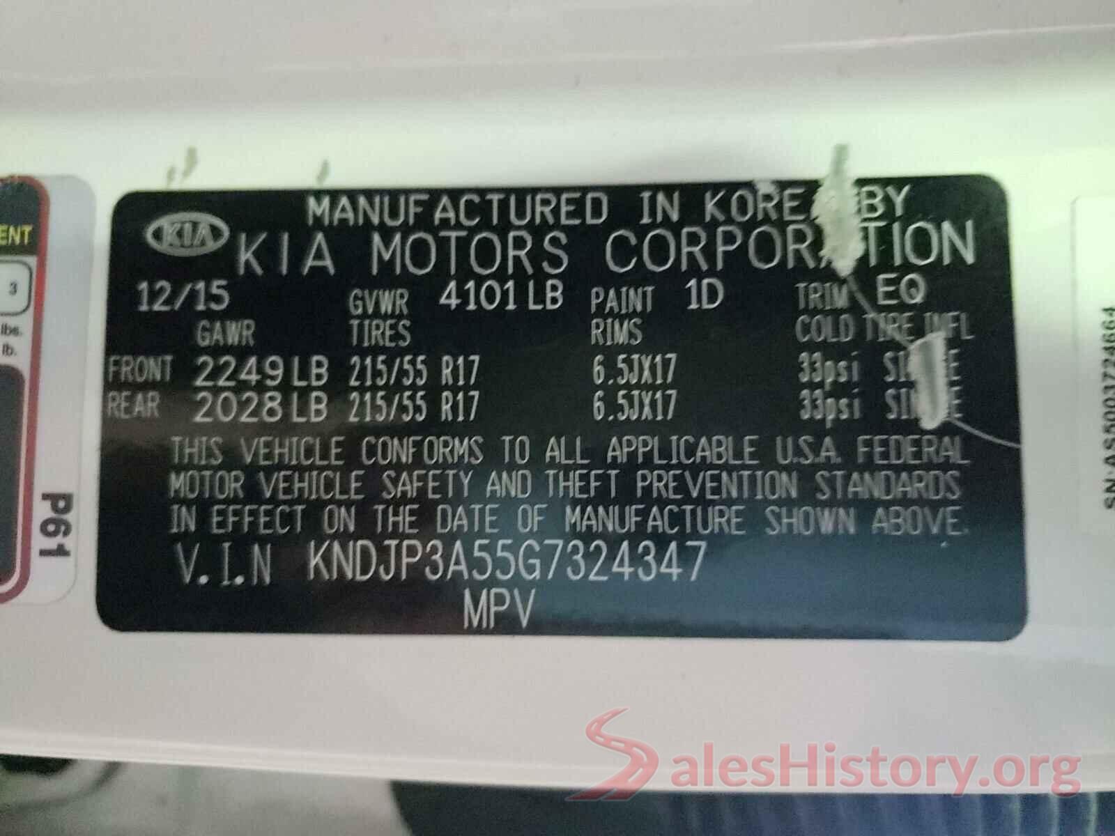 KNDJP3A55G7324347 2016 KIA SOUL