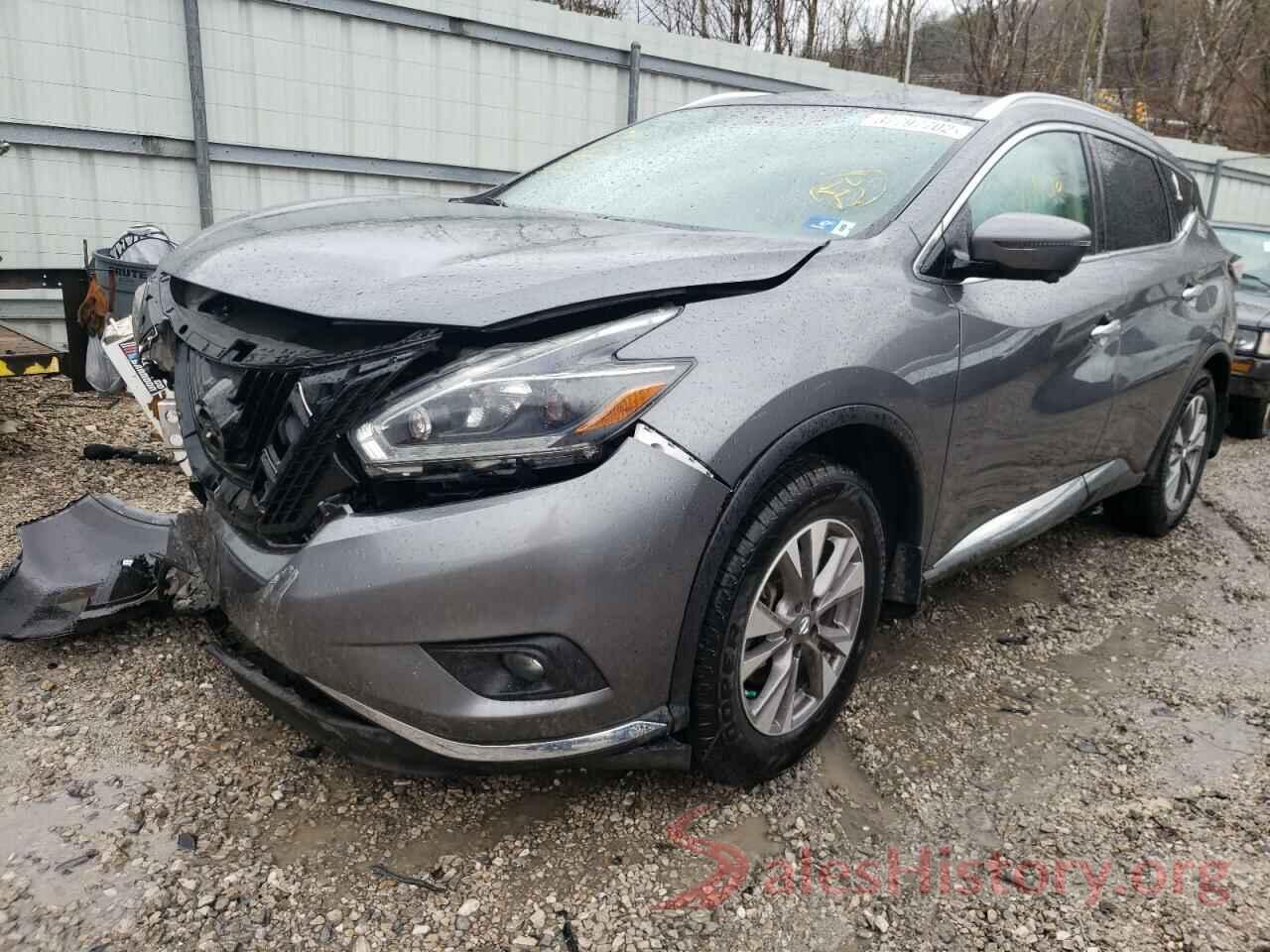 5N1AZ2MH9JN101334 2018 NISSAN MURANO