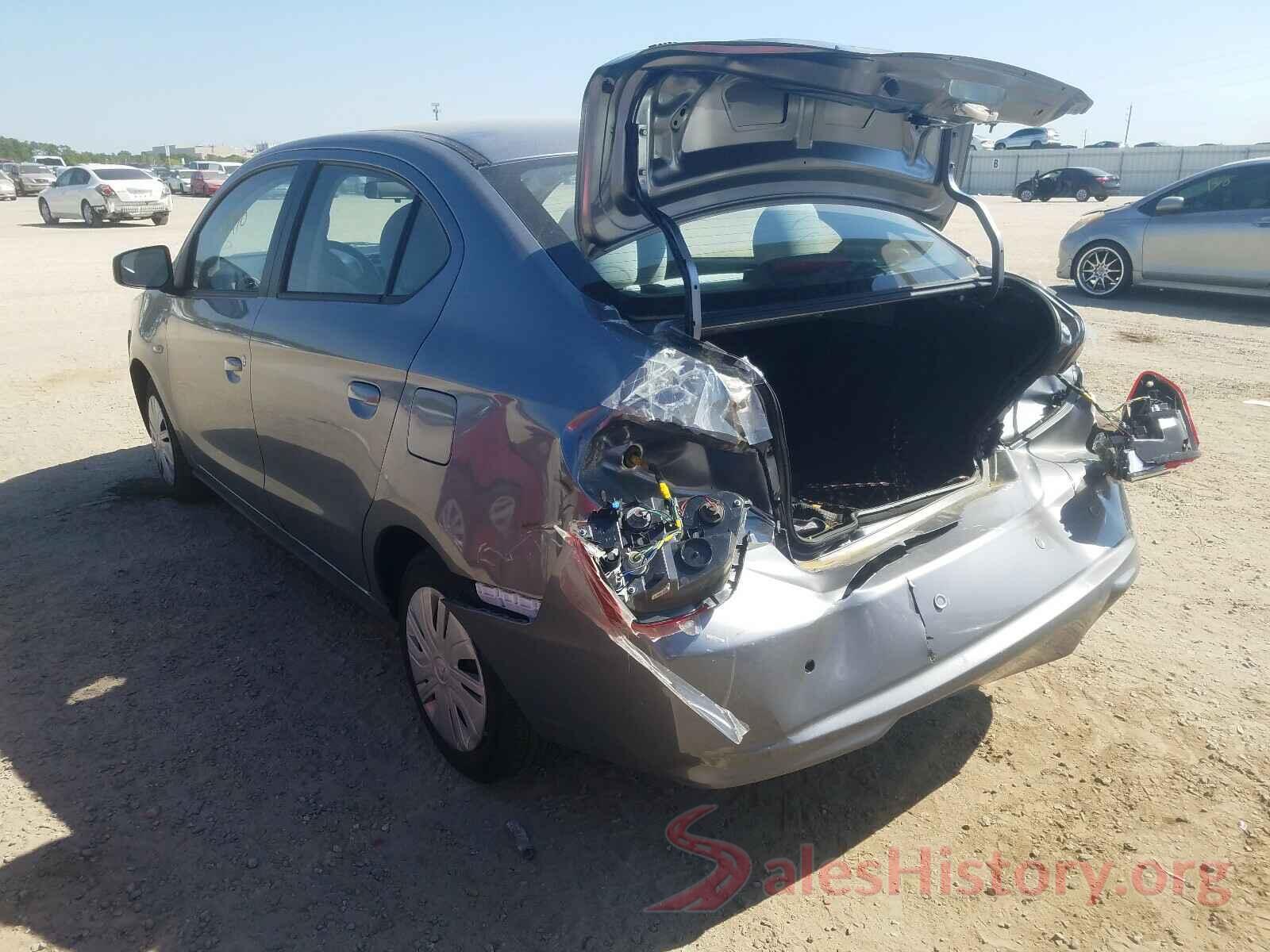 ML32F3FJ0KHF15096 2019 MITSUBISHI MIRAGE