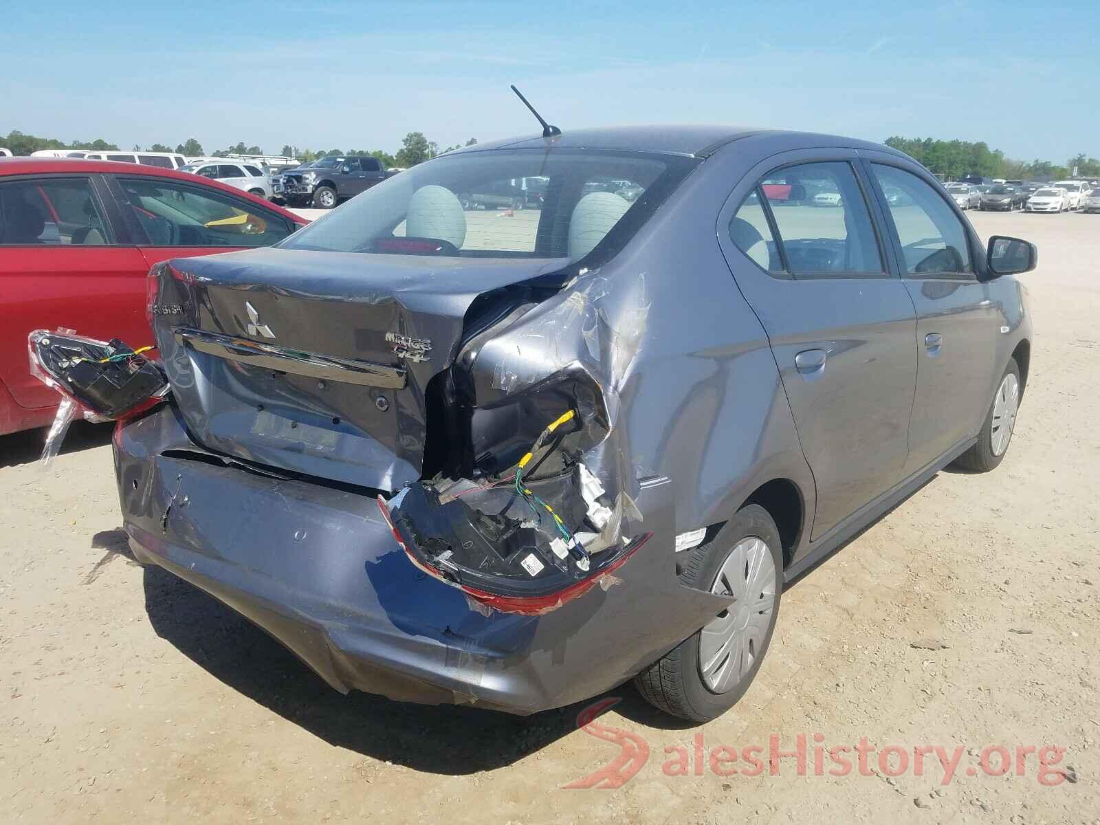 ML32F3FJ0KHF15096 2019 MITSUBISHI MIRAGE