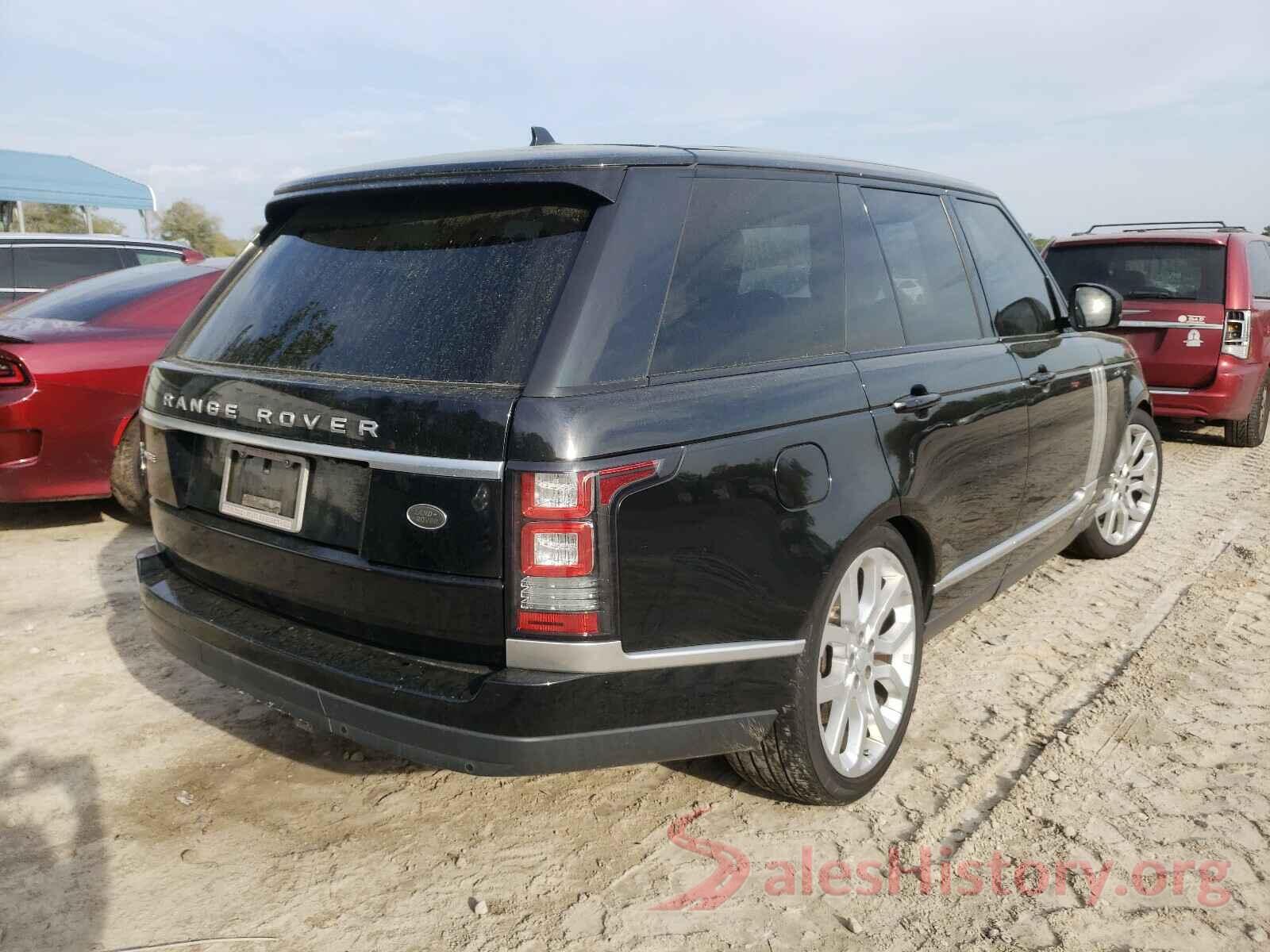 SALGS2PFXGA302293 2016 LAND ROVER RANGEROVER