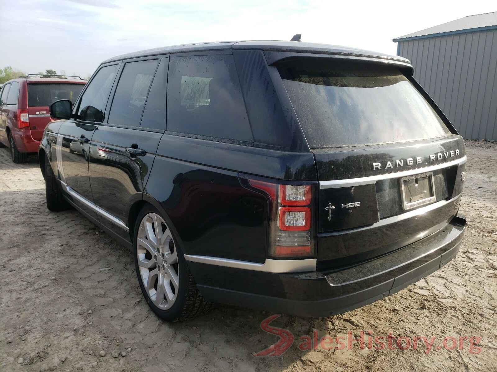 SALGS2PFXGA302293 2016 LAND ROVER RANGEROVER