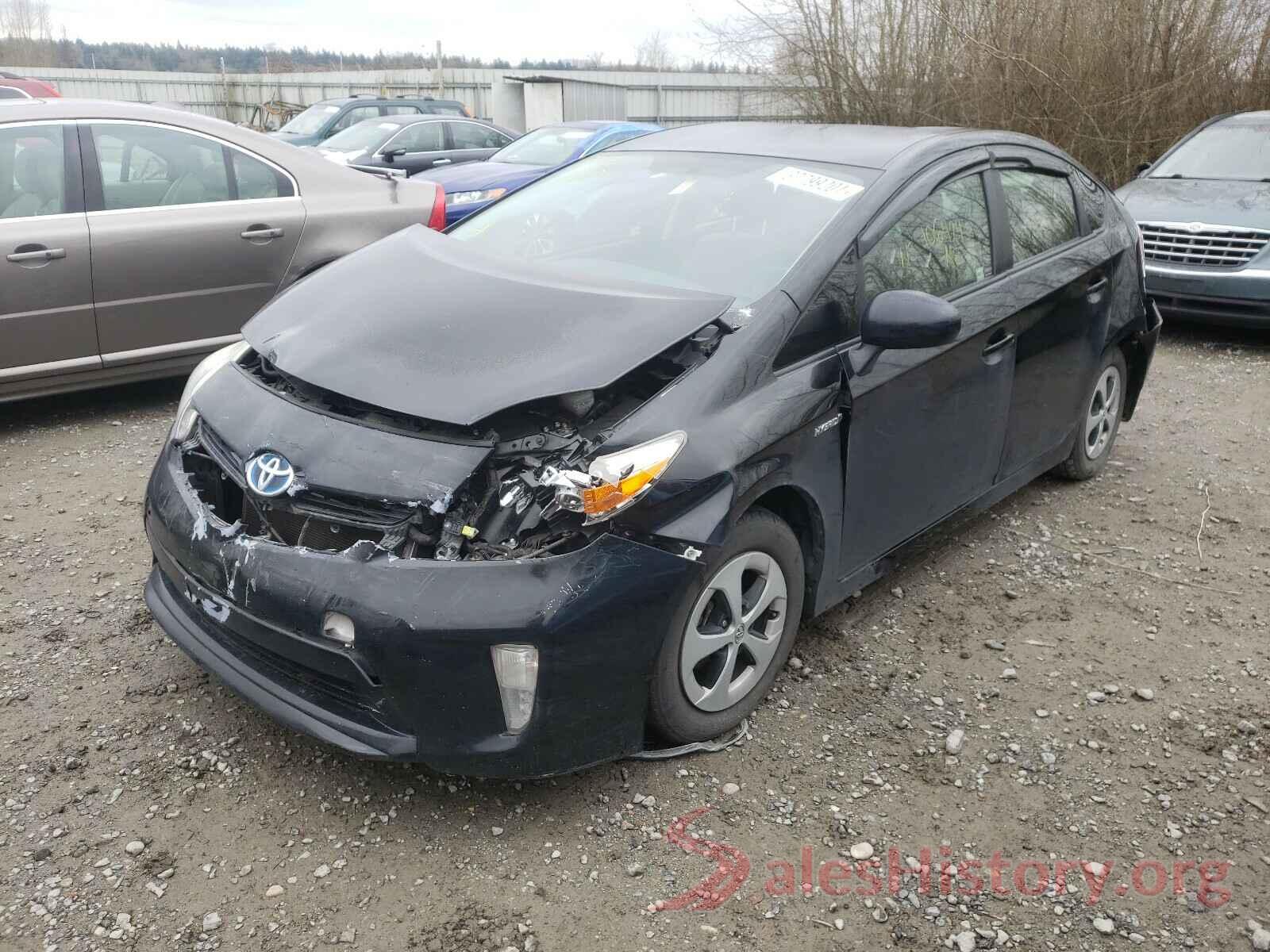 JTDKN3DU7F0461858 2015 TOYOTA PRIUS