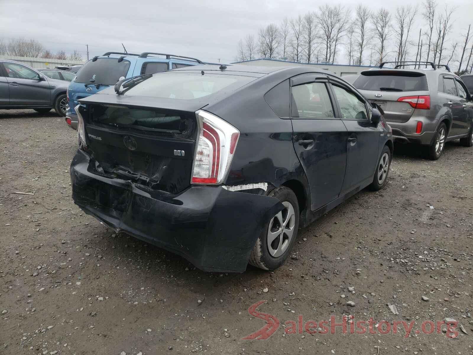 JTDKN3DU7F0461858 2015 TOYOTA PRIUS