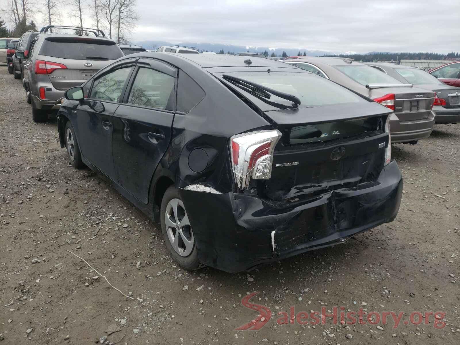 JTDKN3DU7F0461858 2015 TOYOTA PRIUS