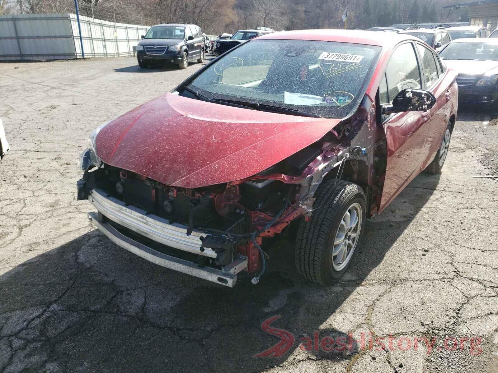 JTDKARFU1H3529357 2017 TOYOTA PRIUS