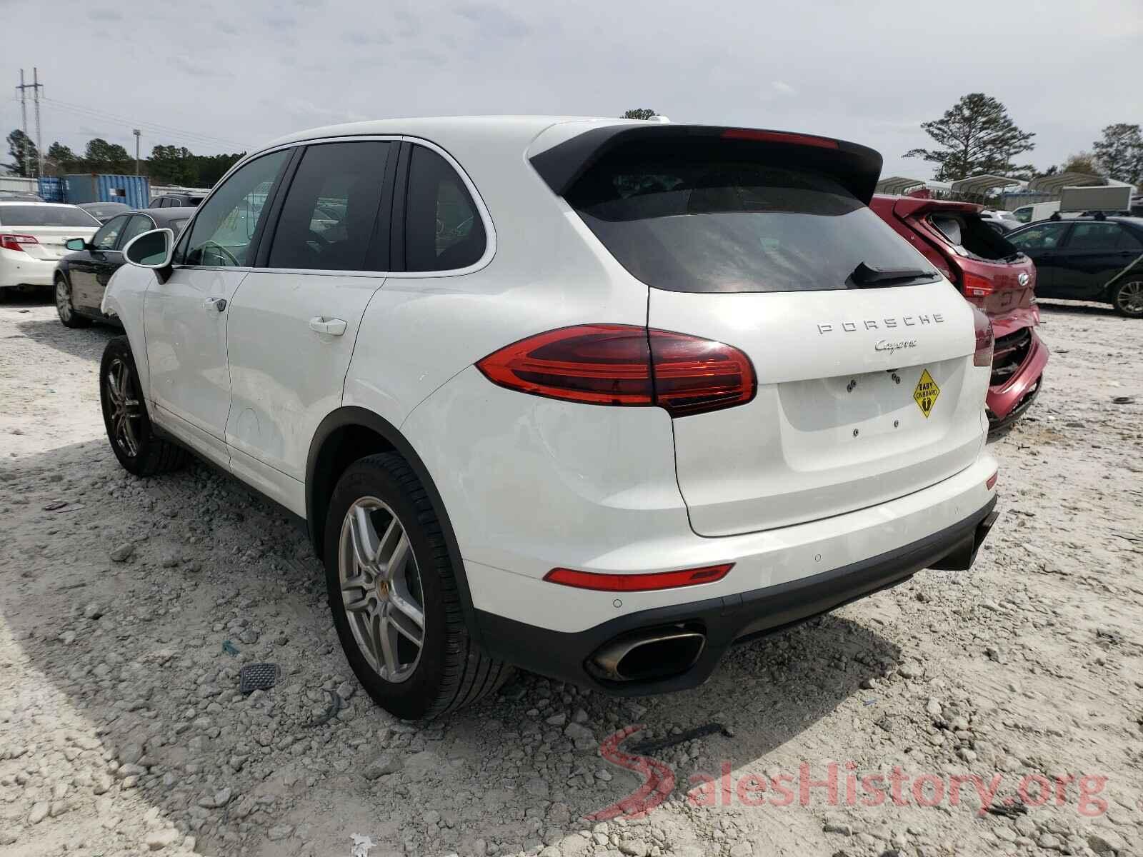 WP1AA2A22GKA09177 2016 PORSCHE CAYENNE