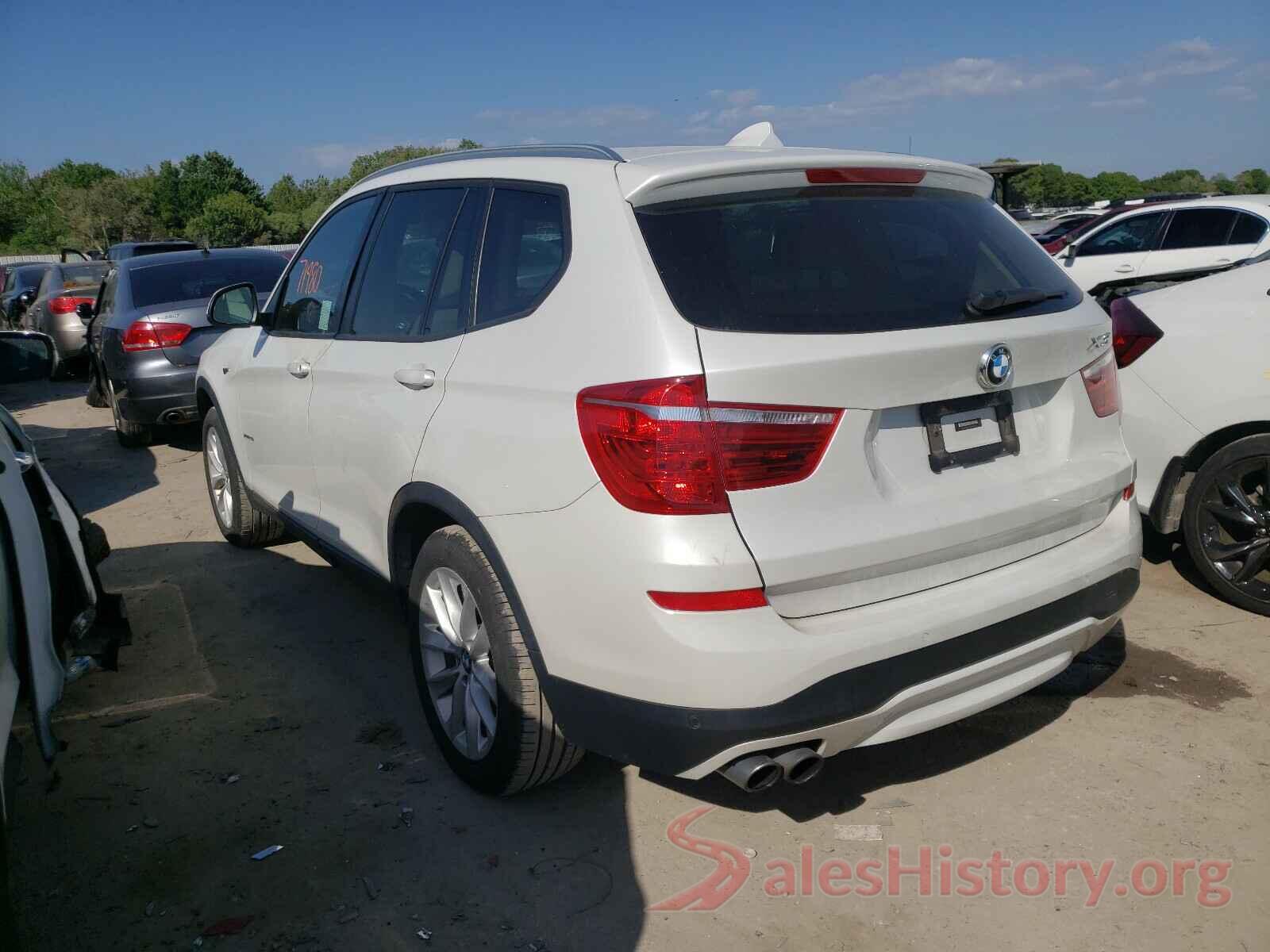 5UXWX9C56G0D82385 2016 BMW X3