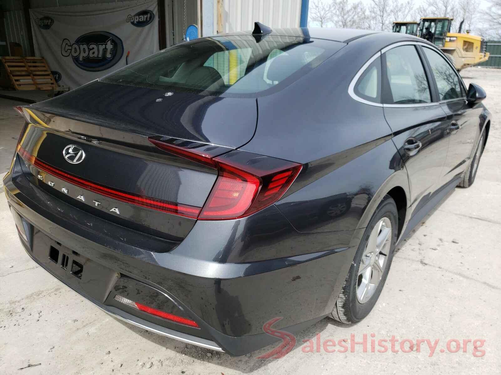 5NPEG4JAXMH068010 2021 HYUNDAI SONATA