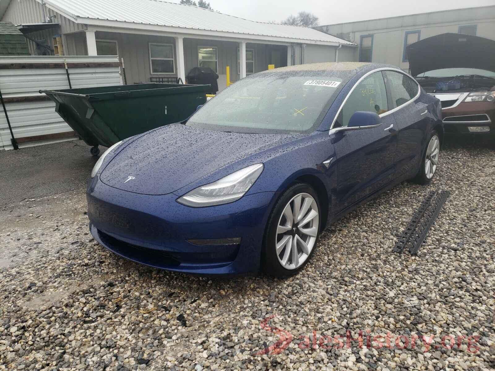 5YJ3E1EB1KF187381 2019 TESLA MODEL 3