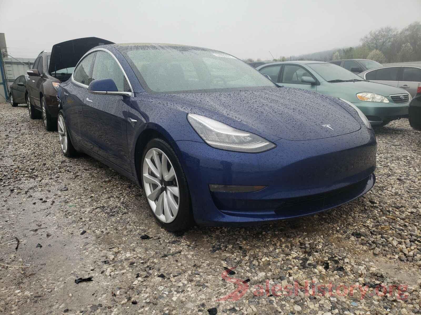 5YJ3E1EB1KF187381 2019 TESLA MODEL 3