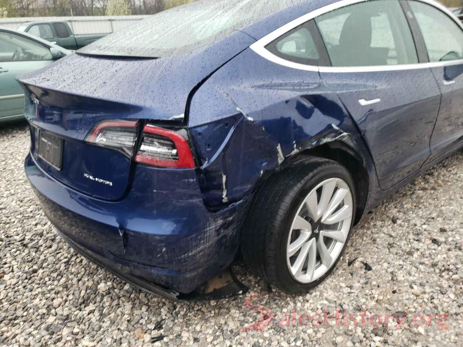 5YJ3E1EB1KF187381 2019 TESLA MODEL 3