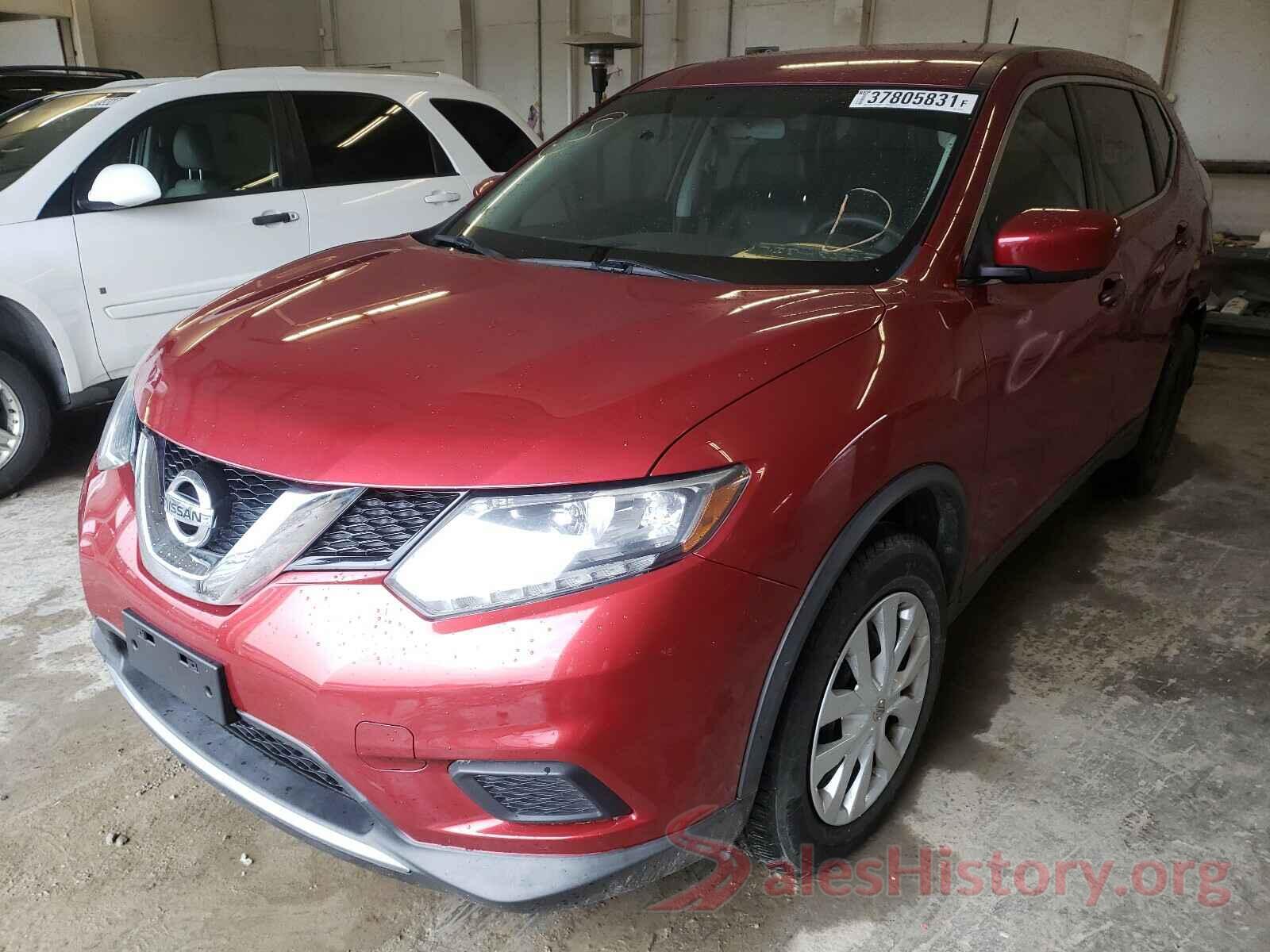 KNMAT2MT8GP664320 2016 NISSAN ROGUE