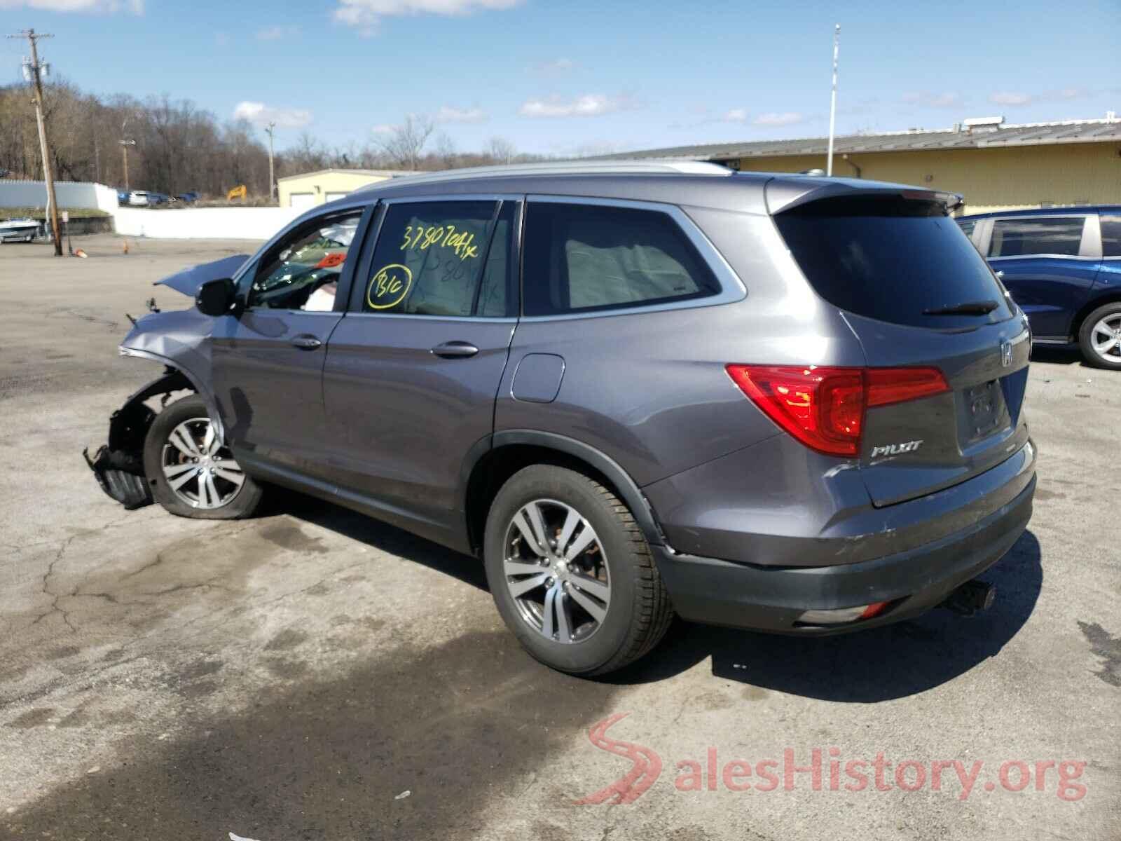 5FNYF6H57GB050815 2016 HONDA PILOT