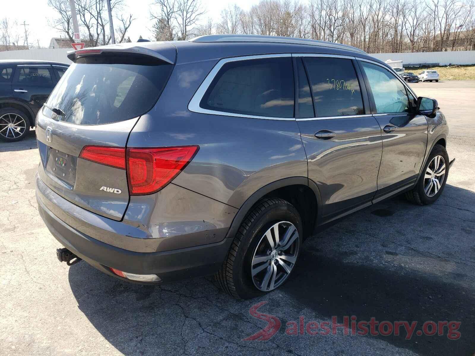 5FNYF6H57GB050815 2016 HONDA PILOT