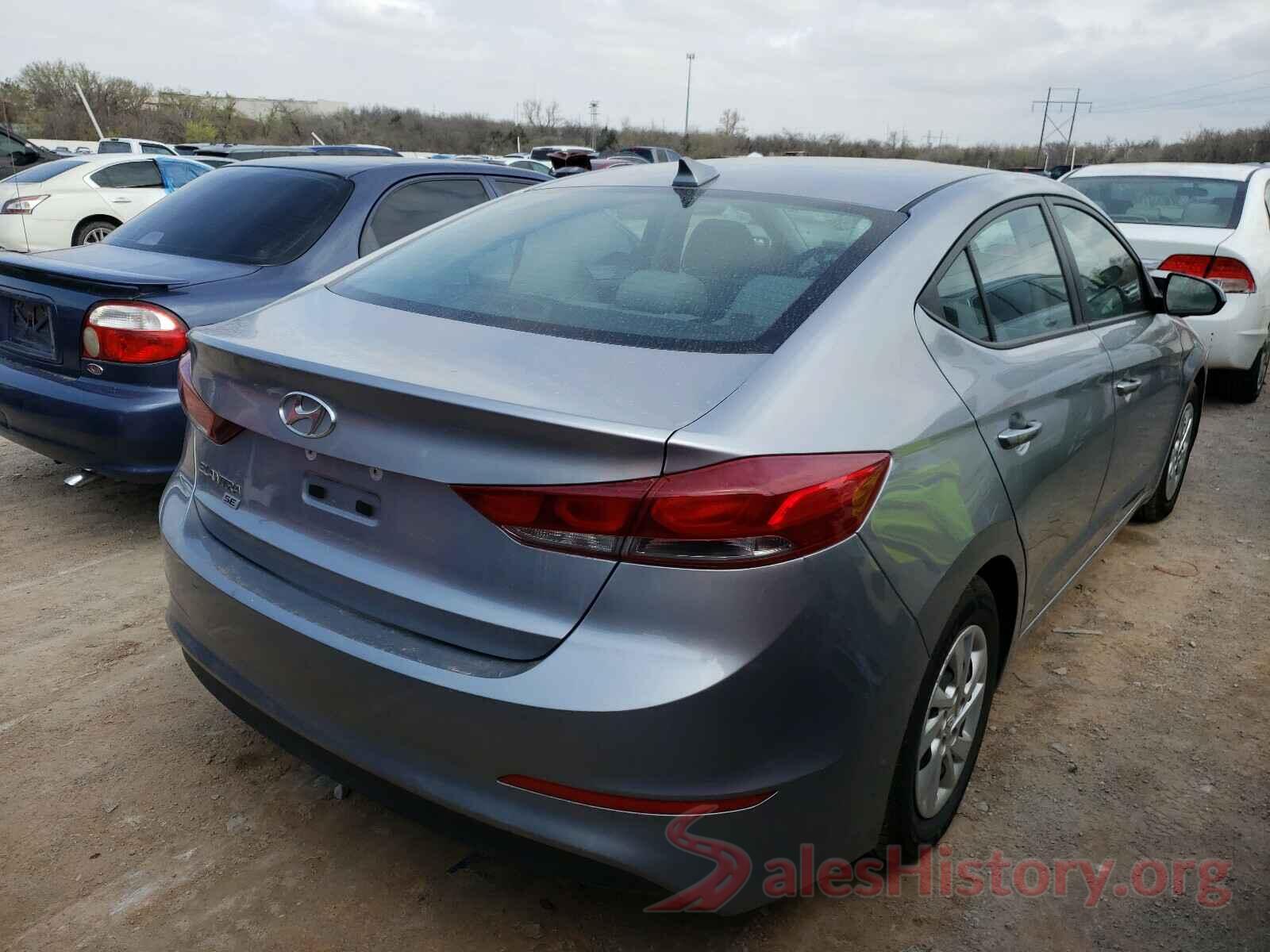 5NPD74LF8HH209375 2017 HYUNDAI ELANTRA