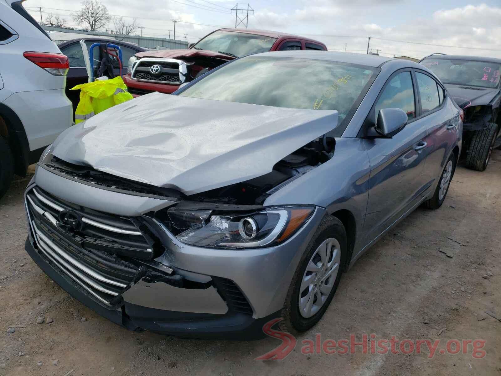 5NPD74LF8HH209375 2017 HYUNDAI ELANTRA