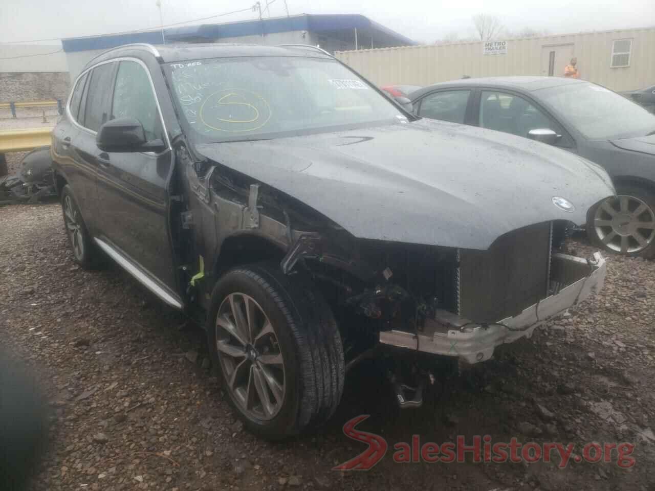 5UXTR7C55KLR47988 2019 BMW X3