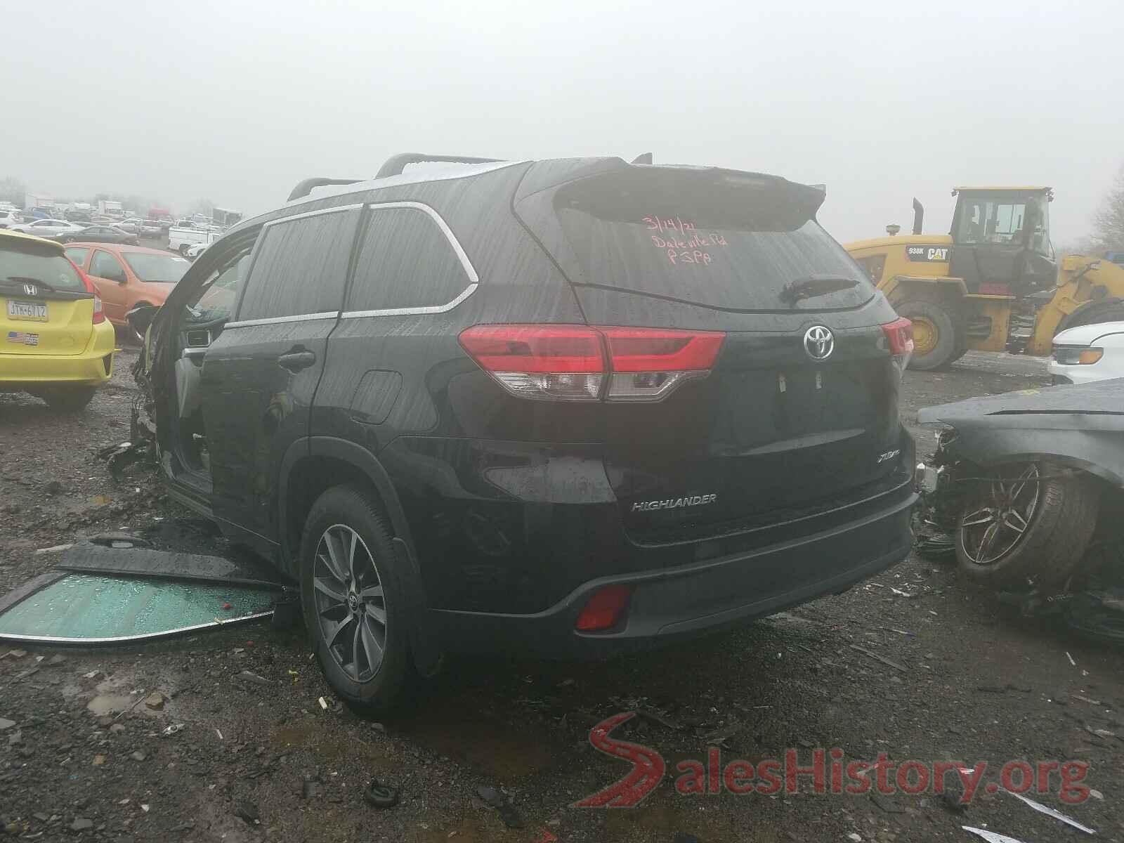 5TDJZRFH7HS483846 2017 TOYOTA HIGHLANDER